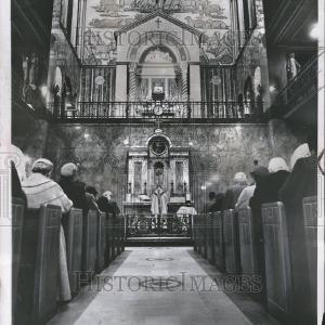 1955 Press Photo St. Aloysius Catholic Church Cathedral Cheap Wholesale