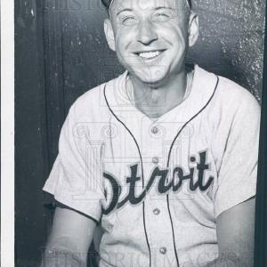 1955 Press Photo Steve Gromek pitcher Detroit Tigers Buy Cheap Discount