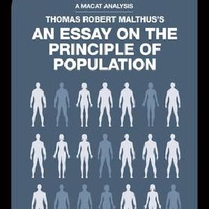 Analysis of Thomas Robert Malthus's An Essay on the Principle of Population - Paperback / softback For Nice For Sale