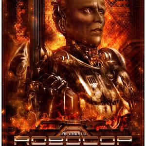 "Robocop" Battle Damage Variant by Casey Callender Recommend Sale Online