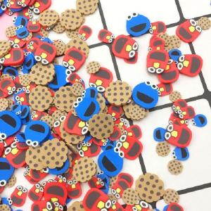 Auzz Trinklets N Krafts Clay Emblishments Elmo and Cookie Monster Hot Clay Sprinkles Outlet Pay With Paypal
