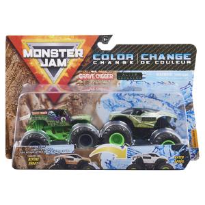 Monster Jam 1:64 2 Pack Series 15 Grave Digger & Alien Invasion Best Wholesale For Sale