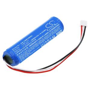 3.7V, Li-ion, 2600mAh, Speaker battery fits Yamaha, Nx-p100, 9.62Wh Very Cheap Pice