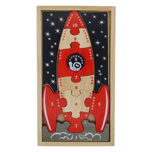 321 Blast Off Puzzle - Multilingual Space Puzzle Clearance Extremely