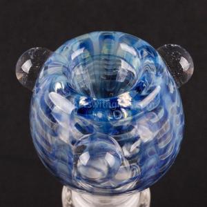 18mm Glass Slide With Marbles - Blue Rake Cheap Sale Outlet Store