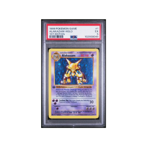 1999 Base Set - Alakazam 1st Edition - PSA 5 Outlet Countdown Package