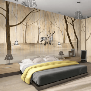 3D Paper Cutting Deer Woods 1400 Clearance Low Shipping