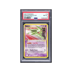 2007 Pop Series 5 - Espeon Gold Star - PSA 8 Geniue Stockist