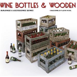 1/35 Wine Bottles & Crates Discount Shop Offer
