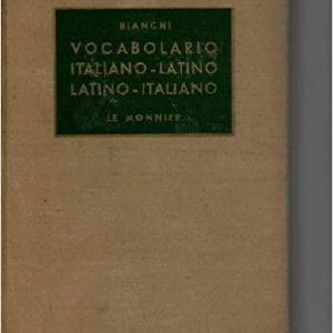 Vocabolario italiano-latino latino-italiano Outlet Sast
