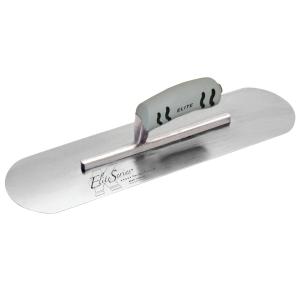 Kraft Tool CFE451PF Elite Series Five Star 20" x 5" Carbon Steel Pool Trowel with ProForm Handle on a Long Shank Marketable Sale Online