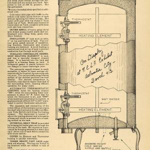 1932 Ad Triplex Products Electric Water Heater NY - ORIGINAL ADVERTISING ELC1 2025 New Cheap Pice