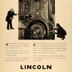 1932 Ad Lincoln Electric Co. Motors Cleveland Ohio - ORIGINAL ADVERTISING ELC1 Free Shipping The Cheapest