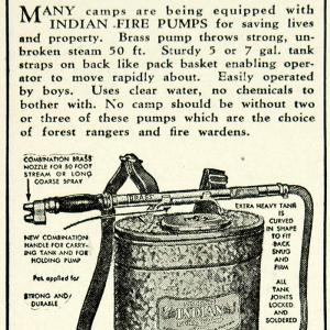 1932 Ad DB Smith Indian Fire Pump Extinguisher Boy Scouts Camping Sporting YBSA1 Cheap Sale Low Pice