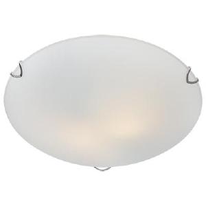 Frost Ceiling Light Chrome E27 2x60w Limited Edition Online