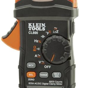 Klein Tools CL800 True RMS AC/DC Auto-Ranging 600 Amp Digital Clamp Meter Cheap Shop