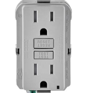 Leviton GFTR1-GY Duplex GFCI Outlet, 125 Volts Looking For Online
