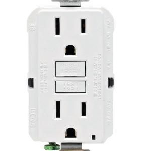 Leviton GFNT1-03W GFCI Receptacle, 15 Amp, 125 Volt Discount Eastbay