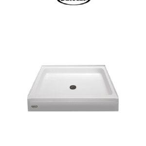 Jacuzzi Cayman 36" x 36" Single  Threshold Shower Pans with Center Drain RM237 Choice For Sale