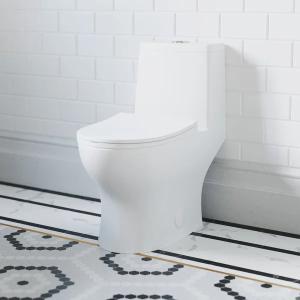 Ivy 1.1/1.6 GPF Elongated One-Piece Toilet Purchase Cheap Pice