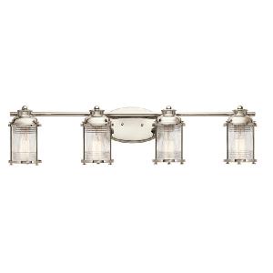 Ashland Bay Four-Light Bathroom Vanity Fixture Outlet New Styles