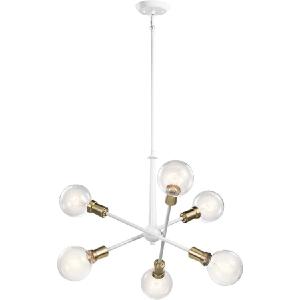 Armstrong Six-Light Chandelier Discount Free Shipping
