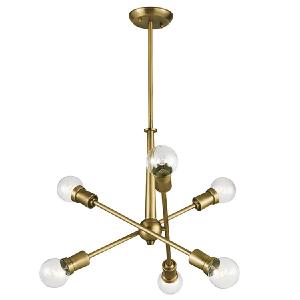 Armstrong Six-Light Chandelier Free Shipping Inexpensive