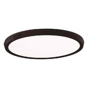 Argo Single-Light 15" LED Round Flush Mount Ceiling Fixture 3000K Newest For Sale