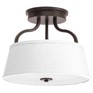 Arden Two-Light Semi-Flush Convertible Ceiling Light Buy Cheap Wiki