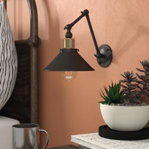 Gilfillan 1 - Light Dimmable Black Swing Arm Big Sale Cheap Online