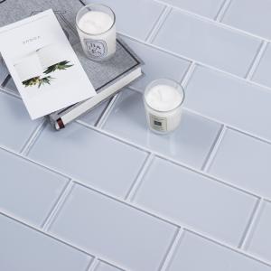 Glass Mosaic Subway Tile, Backsplash for Kitchen and Bathroom Moonlight Gray, MG344 Enjoy Cheap Pice