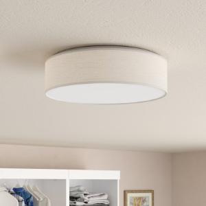 Geren 1 - Light 15'' Shaded Drum LED Flush Mount Outlet Fashionable