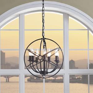 Geyer 7 - Light Candle Style Globe Pendant LX4628 Cheap Sale Big Sale
