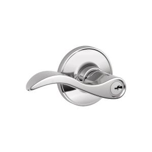 Seville Lever, Non Handed, Keyed Entry - Bright Chrome Wide Range Of Online