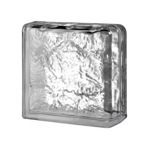 Seves 123227 Cortina Double End Glass Block, 4" D x 8" H x 8" W Latest Collections Sale Online