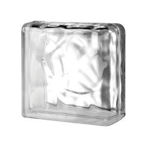 Seves 123602 Nubio Double End Glass Block, 4" D x 8" H x 8" W Clearance Official Site