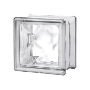 Seves 123214 Nubio Glass Block, 4" D x 6" H x 6" W Cheap Pice Outlet Sale