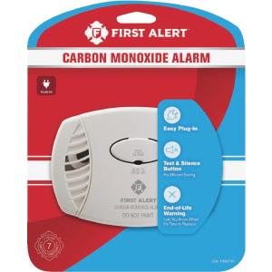 First Alert Plug-In 120V Electrochemical Carbon Monoxide Alarm Outlet Largest Supplier