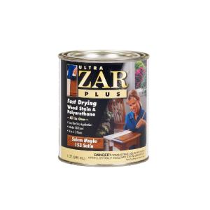ULTRA ZAR 15312 Plus Fast-Drying Wood Stain and Polyurethane, Salem Maple, 1 Quart Sale Best