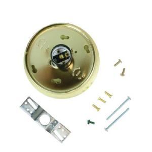 Jandorf 60222 Glass Holder Kit 4" Brass Brand New Unisex Sale Online