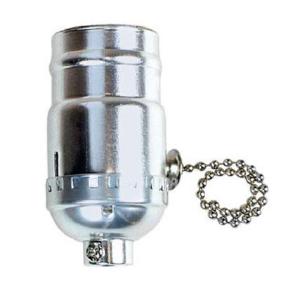 Jandorf 60405 Lamp Socket Pull Chain, Nickel Excellent Sale Online