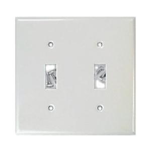 Jackson Deerfield 8WS102 Pro-Plate 2-Toggle Wall Plate, White Free Shipping Cheap Pice