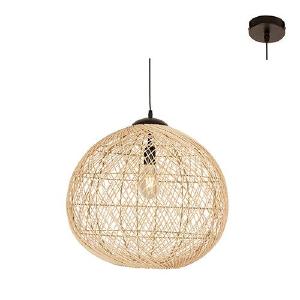 Souira 500 Pendant Nature Woven Rattan E27 1x60w Discount Best Pices