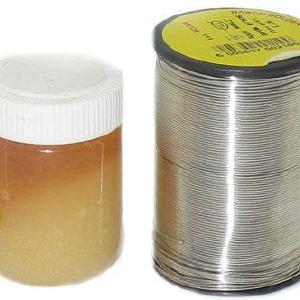 Solder Wire For Aluminium 0.71 Mm W/Flux 500 G 97/3 0.71 Clearance Best Seller