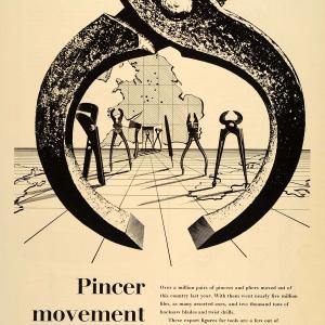 1955 Ad British Steel Tools Pincer Pliers Wrench Files - ORIGINAL LN1 Discount Authentic Online