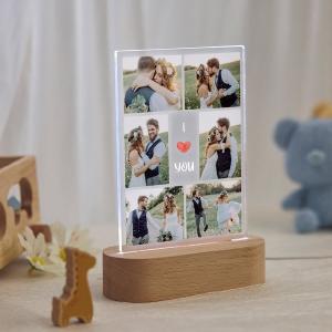 LED Personalized Photo Lamp for Couple gift Free Shipping 100% Guaranteed