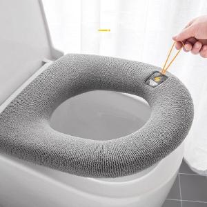 Universal Winter Toilet Seat with Fleece Lining Clearance Store Sale Online