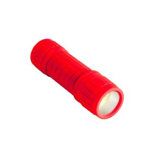 Lumore LUM-FLT-0003 LED COB Flashlight, Red Discount Footaction