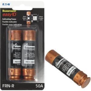 Bussmann 50A FRN-R Cartridge Heavy-Duty Time Delay Cartridge Fuse (2-Pack) Affordable Cheap Online
