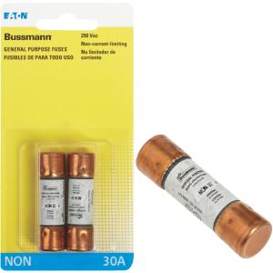 Bussmann 30A NON Cartridge General Purpose Cartridge Fuse (2-Pack) Free Shipping Largest Supplier